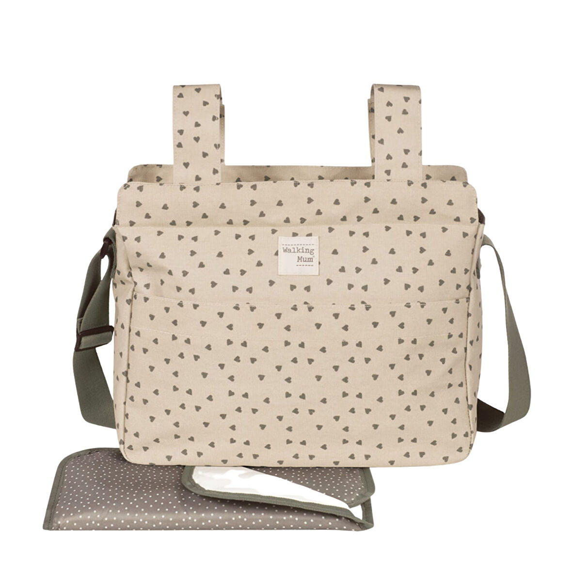 Walking Mum Poppy Bebek Bakım Çantası Moss
