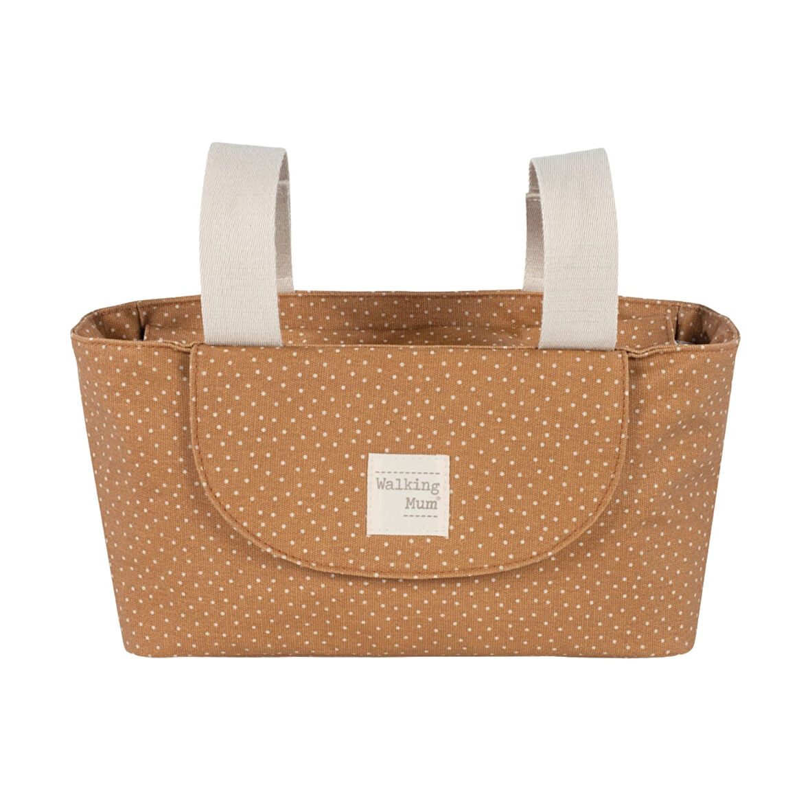 Walking Mum Poppy Bebek Arabası Puantiyeli Organizer Çanta Cinnamon
