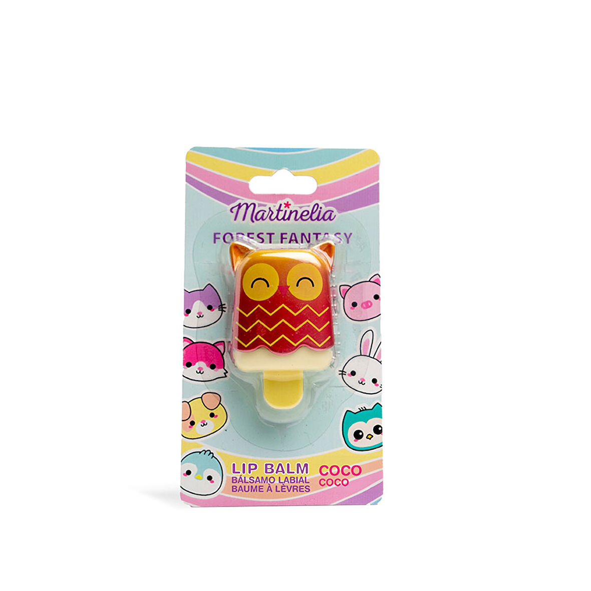 Martinelia World Forest Fantasy Kız Çocuk Dudak Balmı Hindistan Cevizi-2 42149