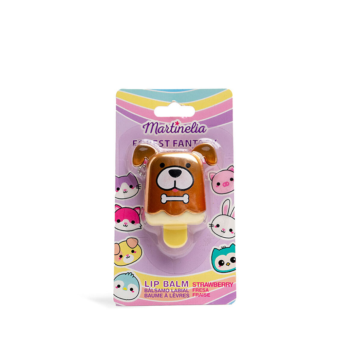 Martinelia World Forest Fantasy Kız Çocuk Dudak Balmı Çilek-1 42149