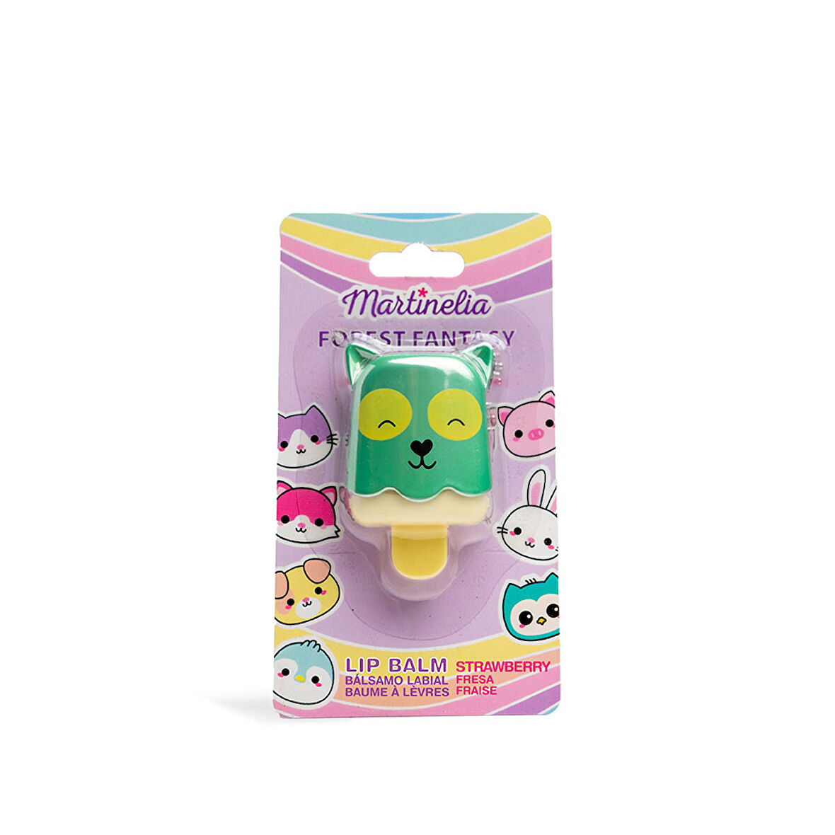 Martinelia World Forest Fantasy Kız Çocuk Dudak Balmı Çilek-6 42149