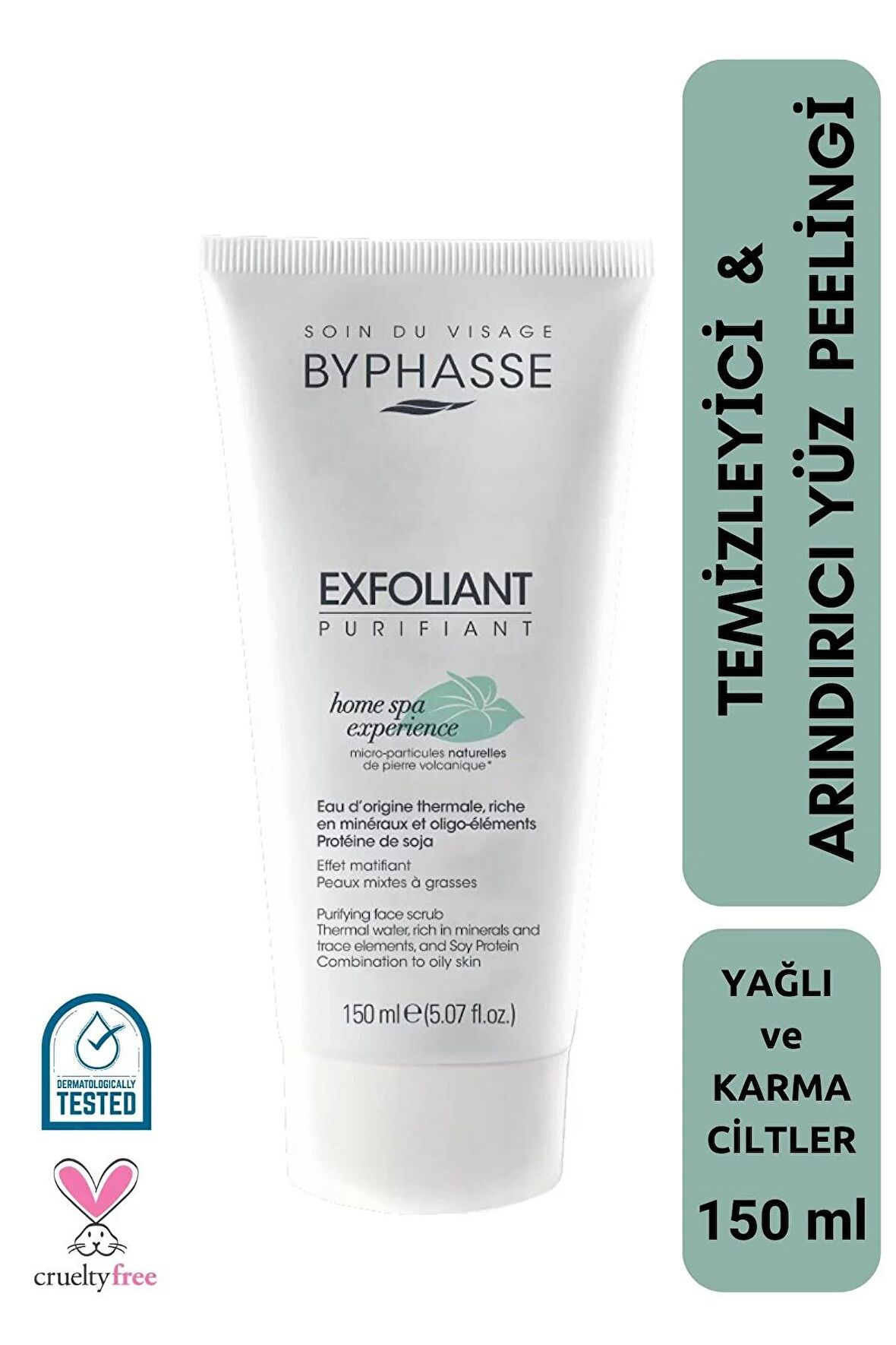 Temizleyici ve Arındırıcı Yüz Peelingi Yağlı ve Karma Ciltler 150ml