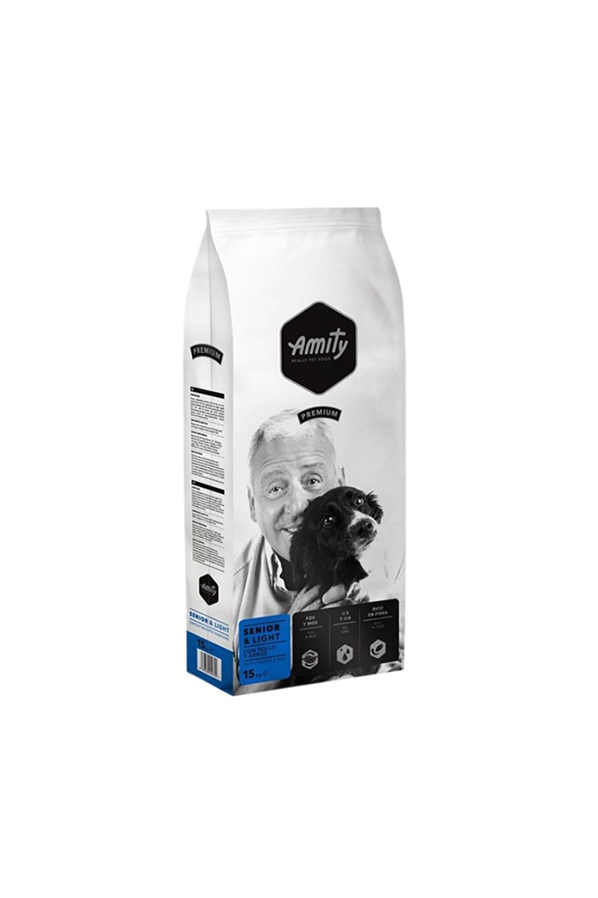 Amity Premium Senior & Light Tavuklu Yaşlı Köpek Maması 15 Kg