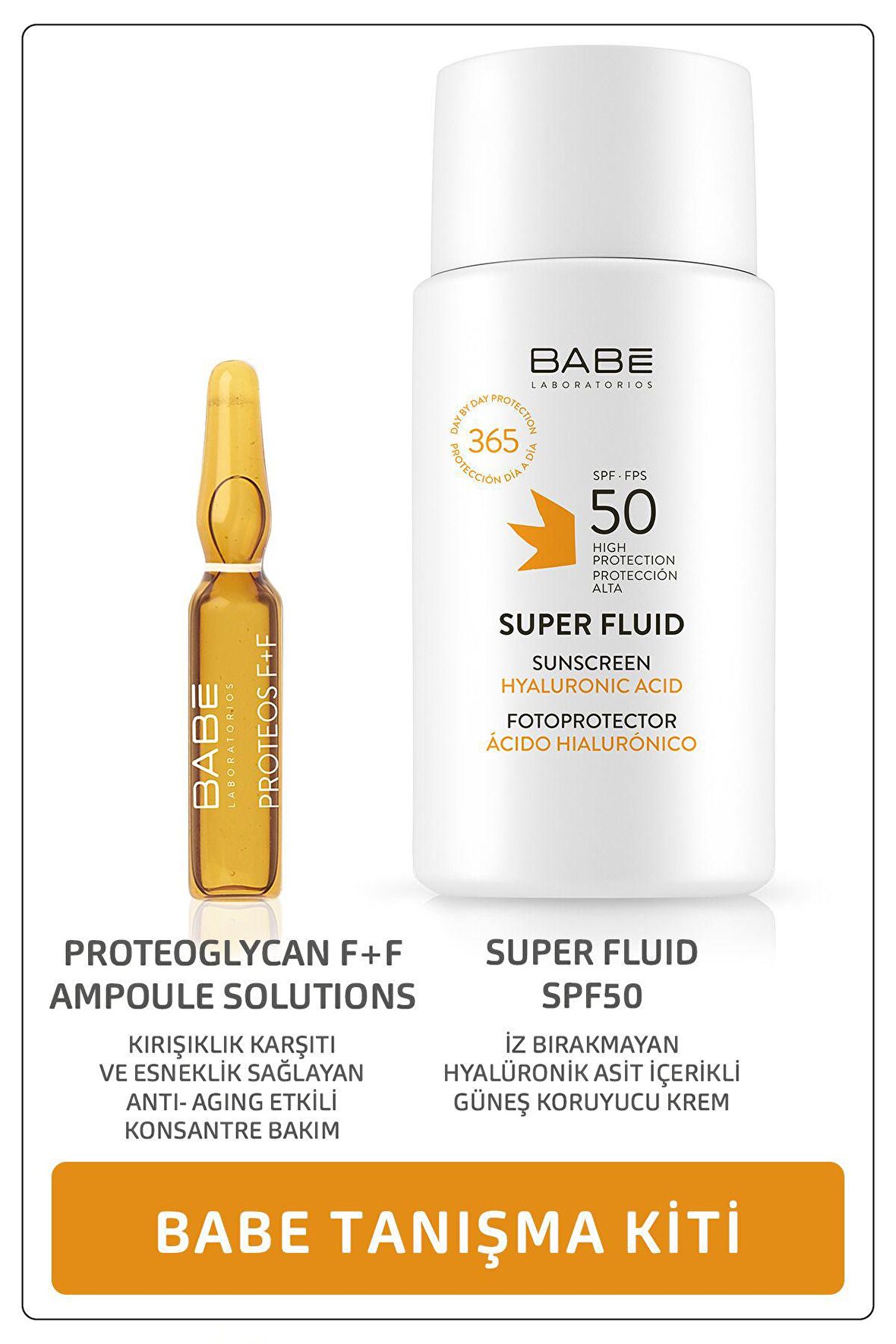Babe Proteoglycan F F Ampul + Güneş Koruyucu Tanışma Kiti