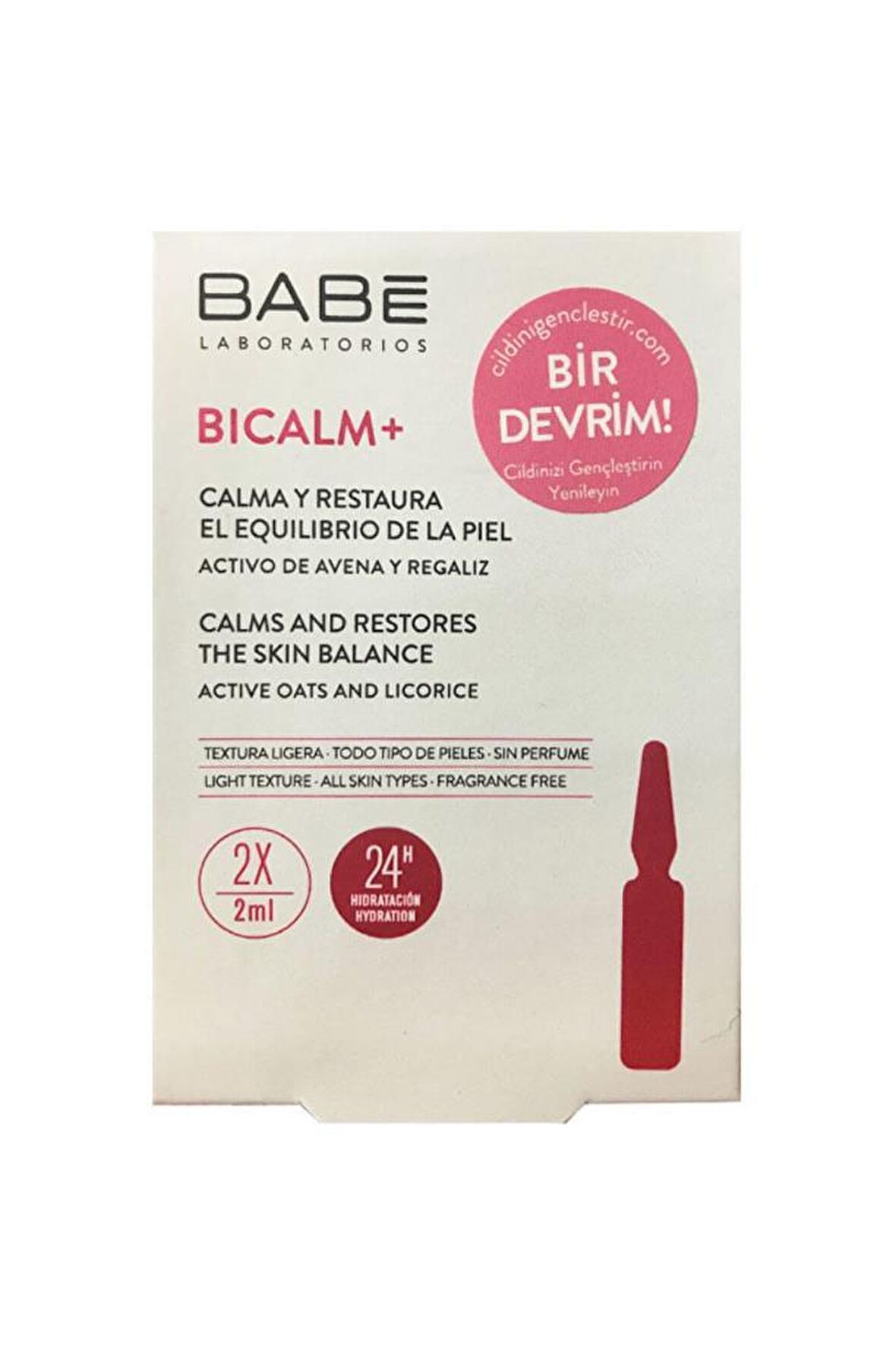 Bicalm+ Ampul Yatıştırıcı Ve Onarıcı Etkili Konsantre Bakım 2x2ml