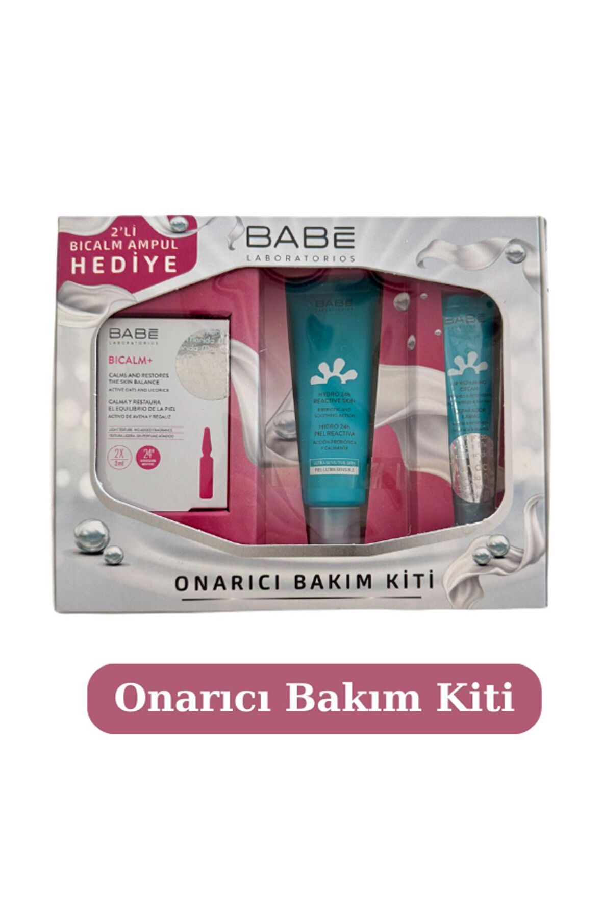 Babe Onarıcı Bakım Kiti - Hydro 24H Reactive Skin 