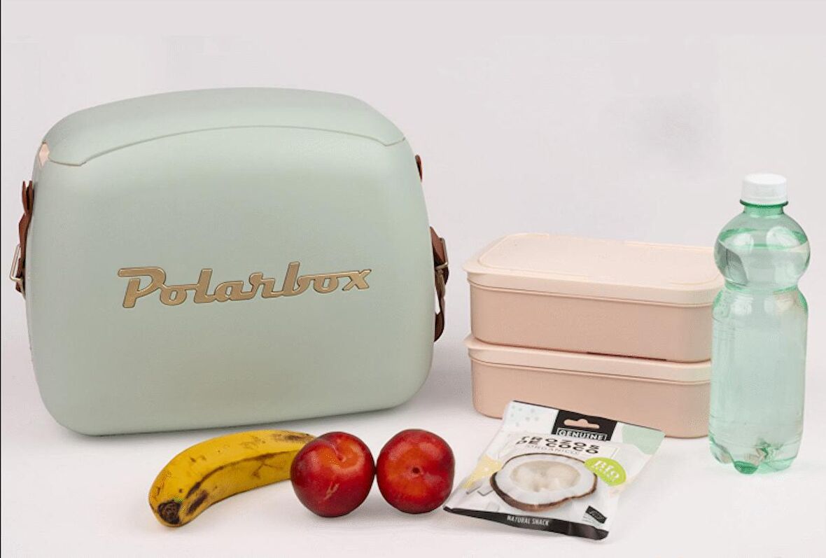 POLARBOX COOLER BAG MATCHA GOLD