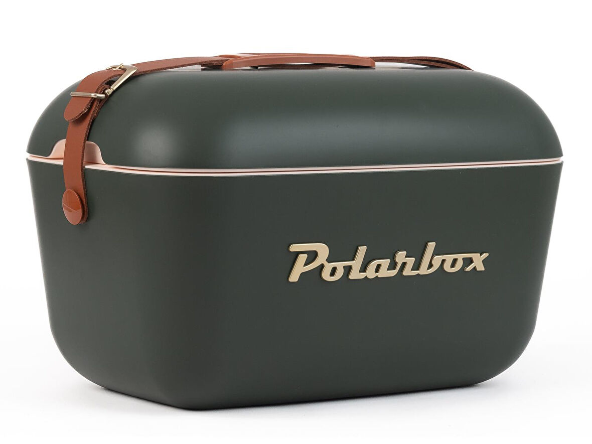 POLARBOX Green Fore-Gold / Orman Yeşili-Altın Soğuk ve Sıcak Termos Çanta 12L
