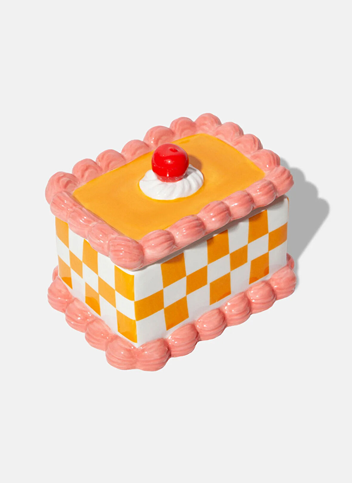 Doiy Çok Renkli Dekoratif Obje Sweetie Pasta Dekoratif Kutu