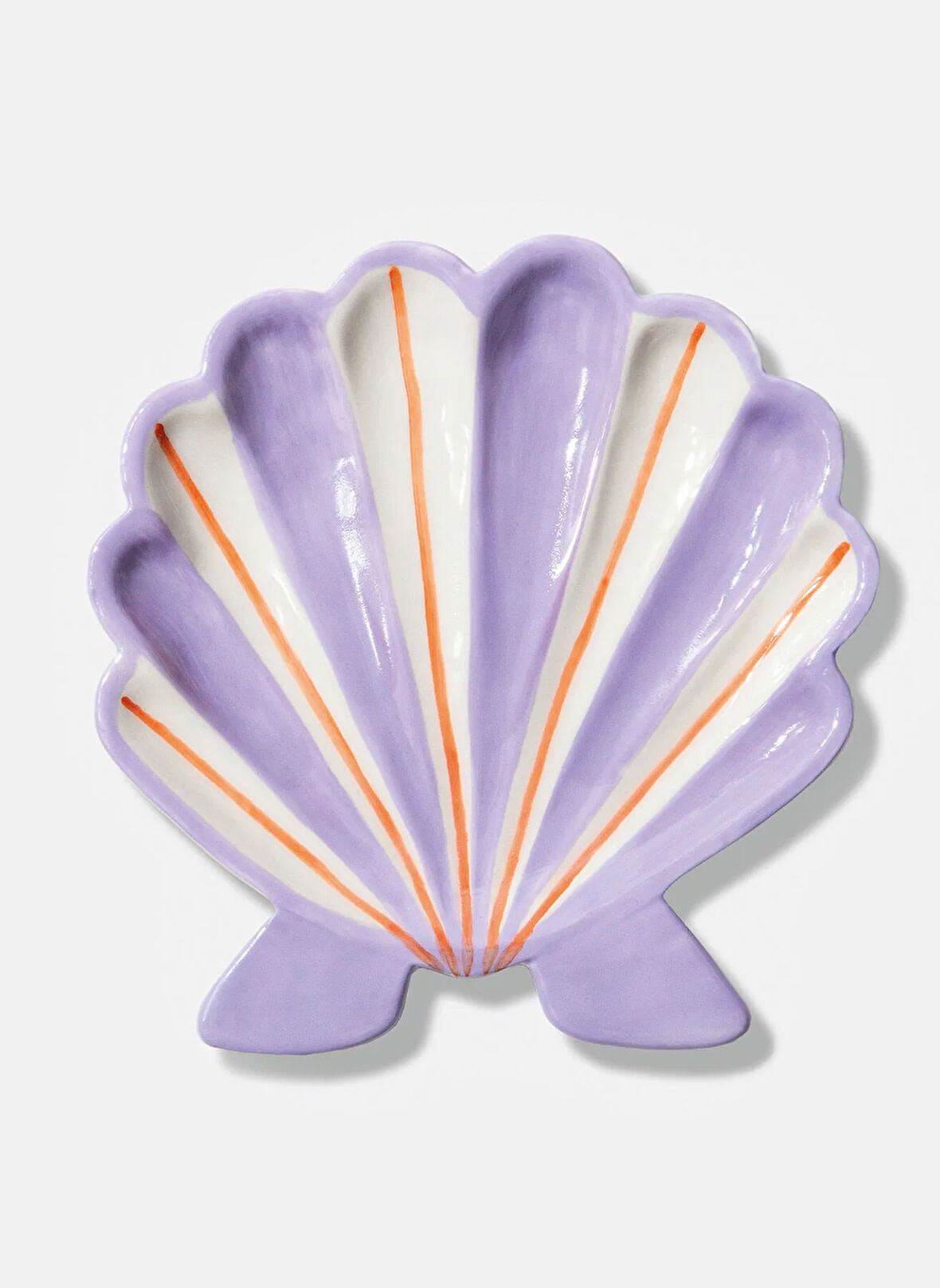 Doiy Çok Renkli Dekoratif Obje Deniz Kabuğu Seramik Düzenleyici