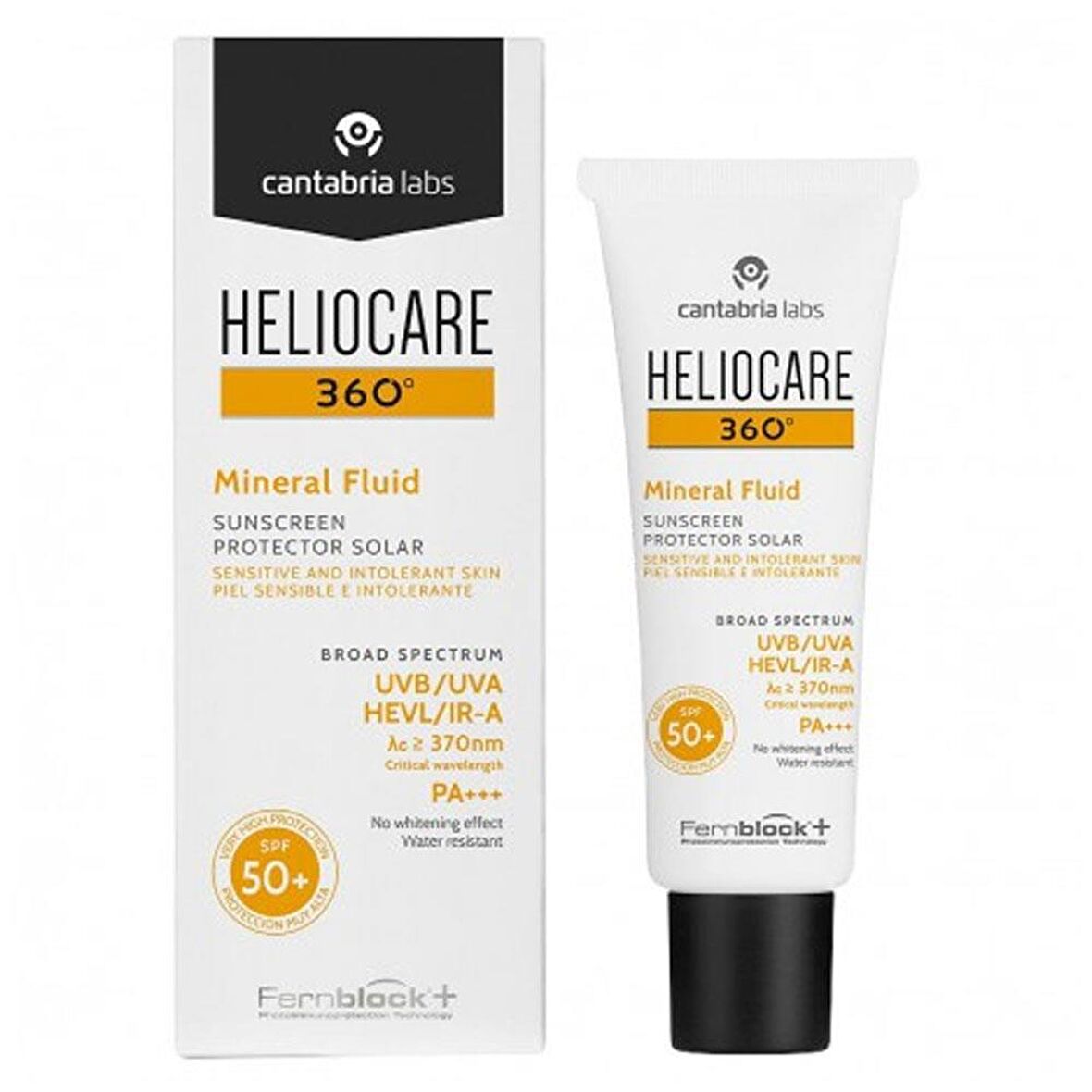 Heliocare 360 Mineral Fluide 50 Faktör Tüm Cilt Tipleri İçin Renksiz Güneş Koruyucu Krem 50 ml