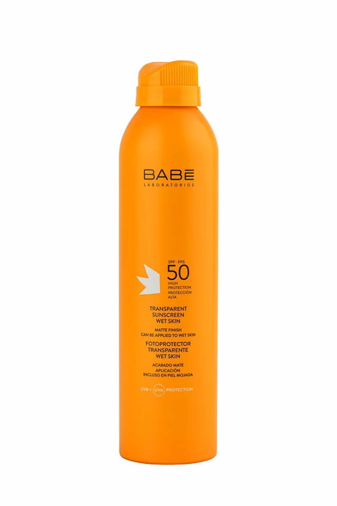 Babe Transparent 50 Faktör Tüm Cilt Tipleri İçin Renksiz Yüz Güneş Koruyucu Krem 200 ml