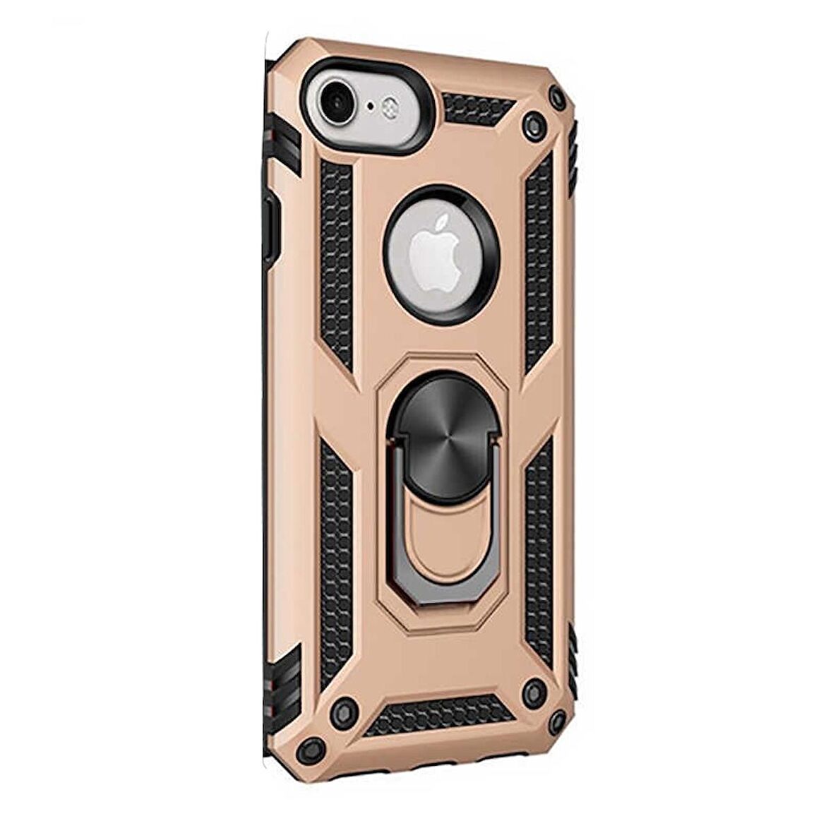 Gpack Apple iPhone 7 Kılıf Vega Standlı Yüzüklü Mıknatıslı