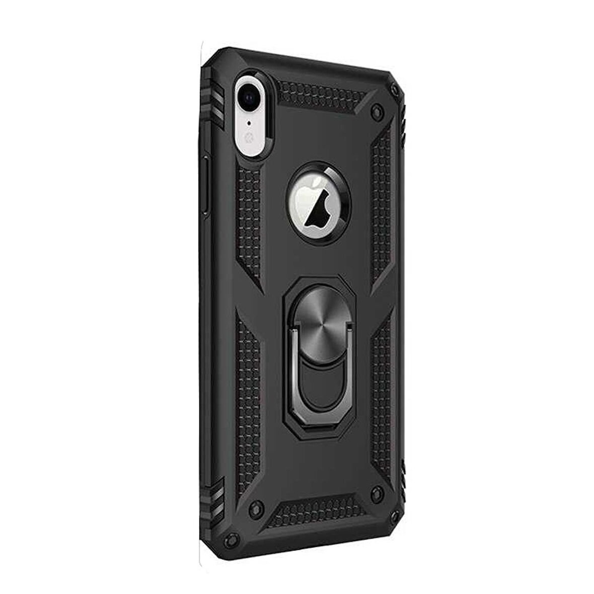 Gpack Apple iPhone Xr Kılıf Vega Standlı Yüzüklü Mıknatıslı