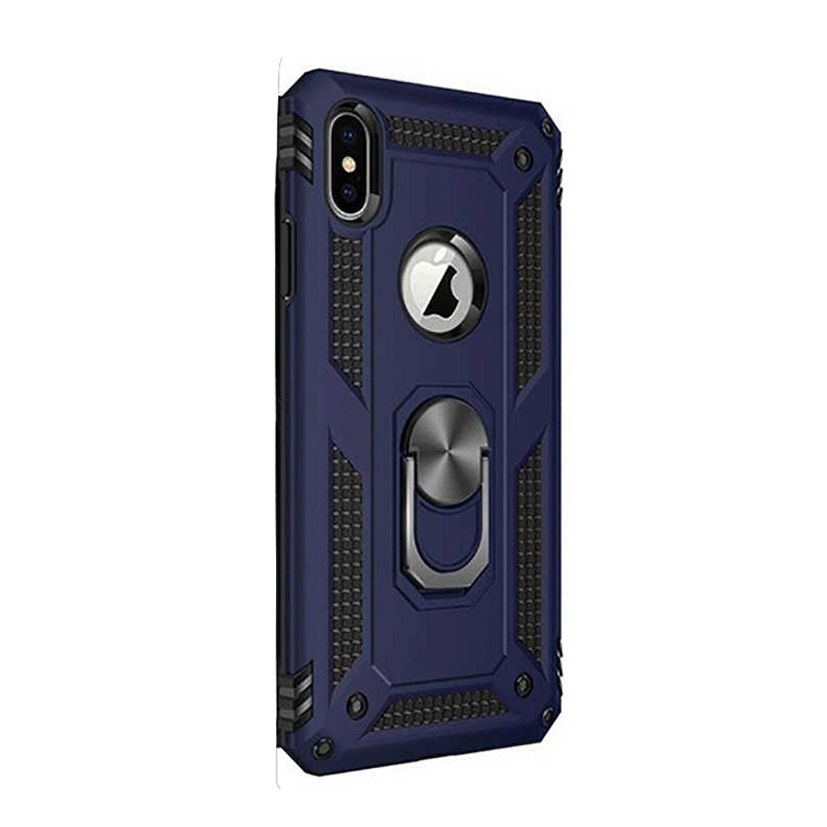 Gpack Apple iPhone Xs Max Kılıf Vega Standlı Yüzüklü Mıknatıslı