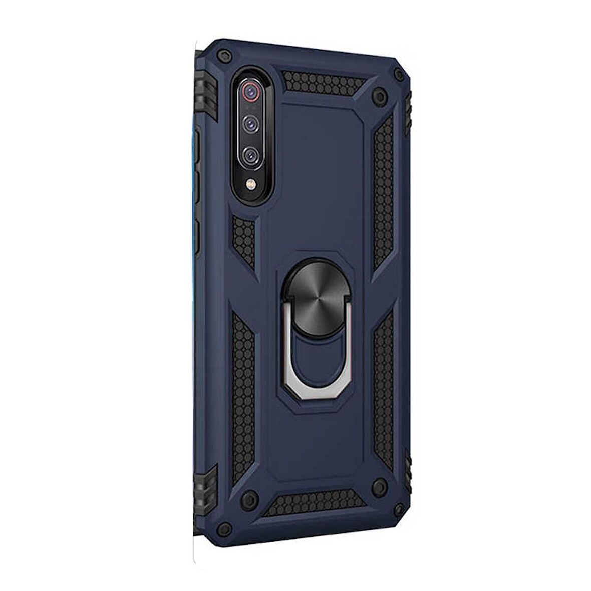 Gpack Xiaomi Mi 9 Kılıf Vega Standlı Yüzüklü Mıknatıslı