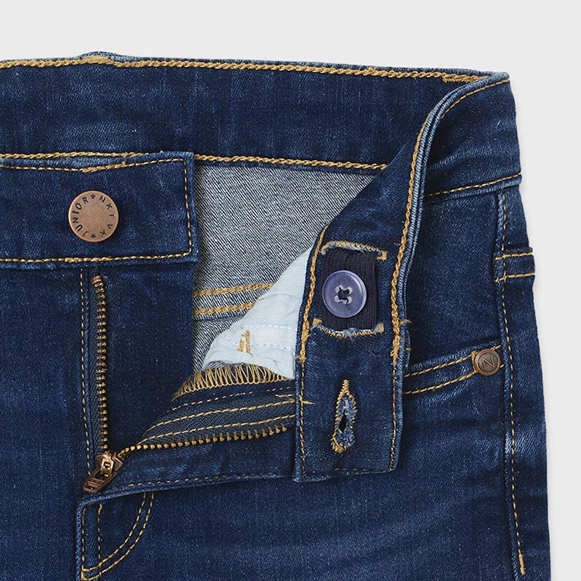 mayoral erkek çocuk slim fit denim pantolon 538