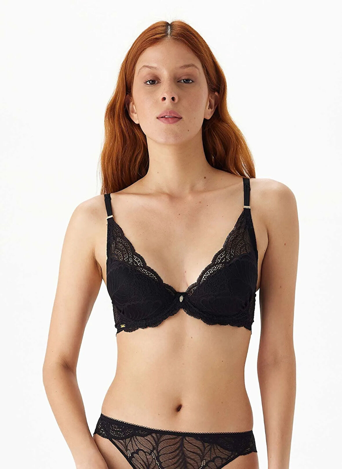 Selmark Siyah Balenli Sütyen 60815