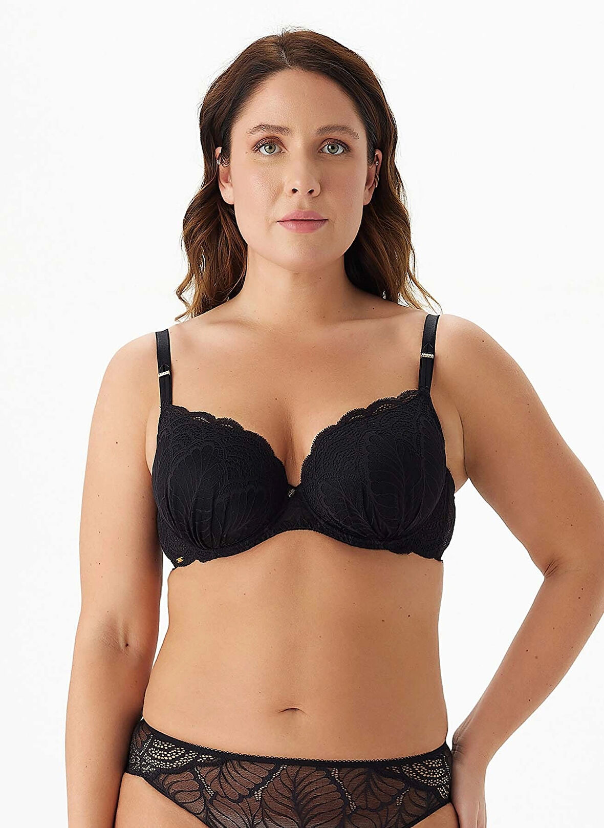 Selmark Siyah Balenli Sütyen 60817