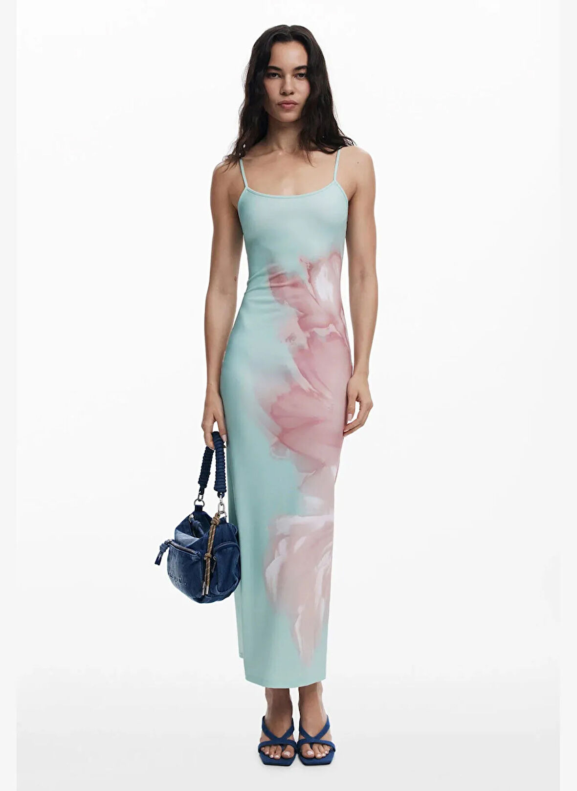 Desigual Elbise, S, Turkuaz