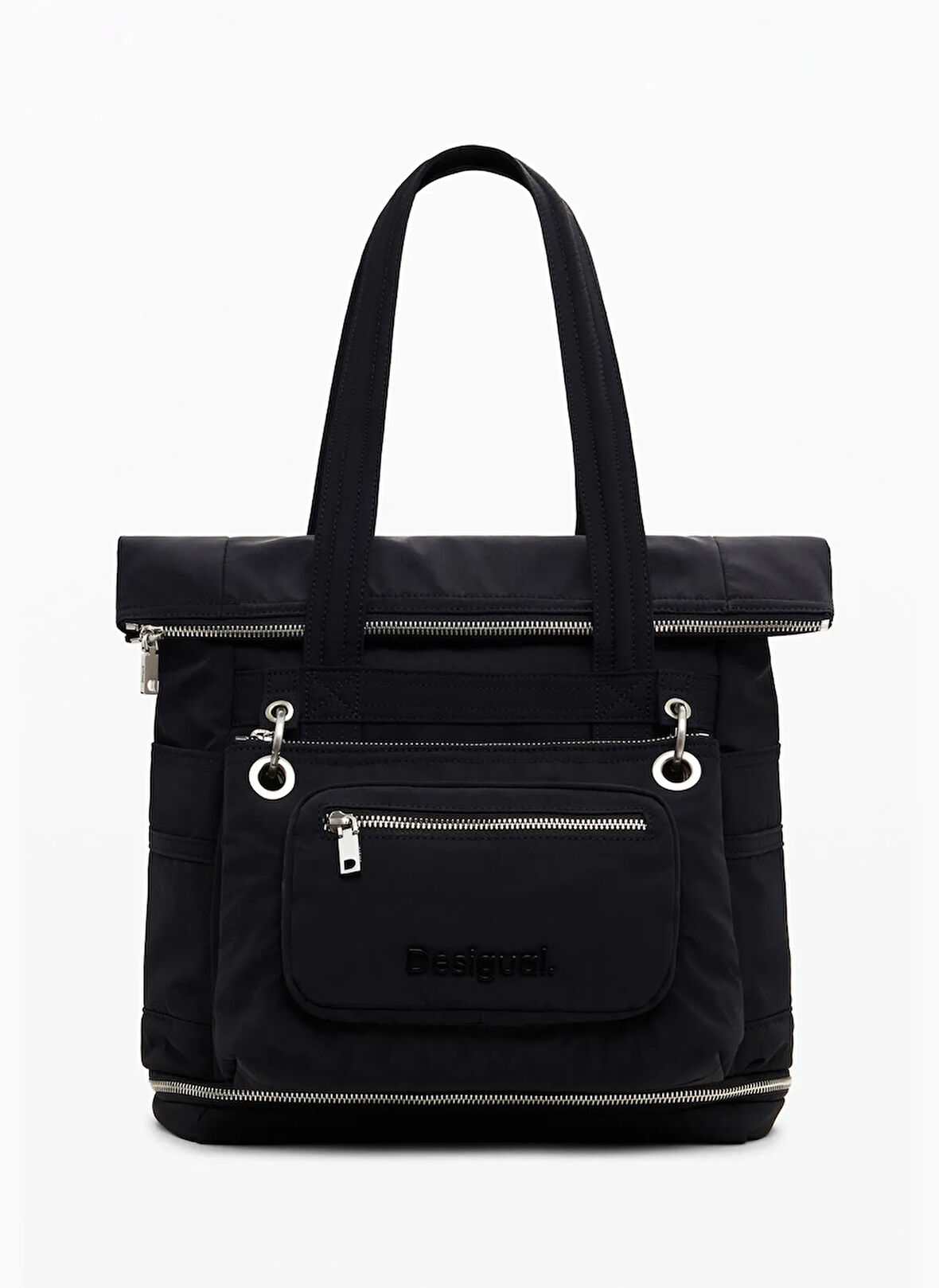 Desigual Siyah Kadın Sırt Çantası BACK_BASIC MODULAR VOYAGER BLACK