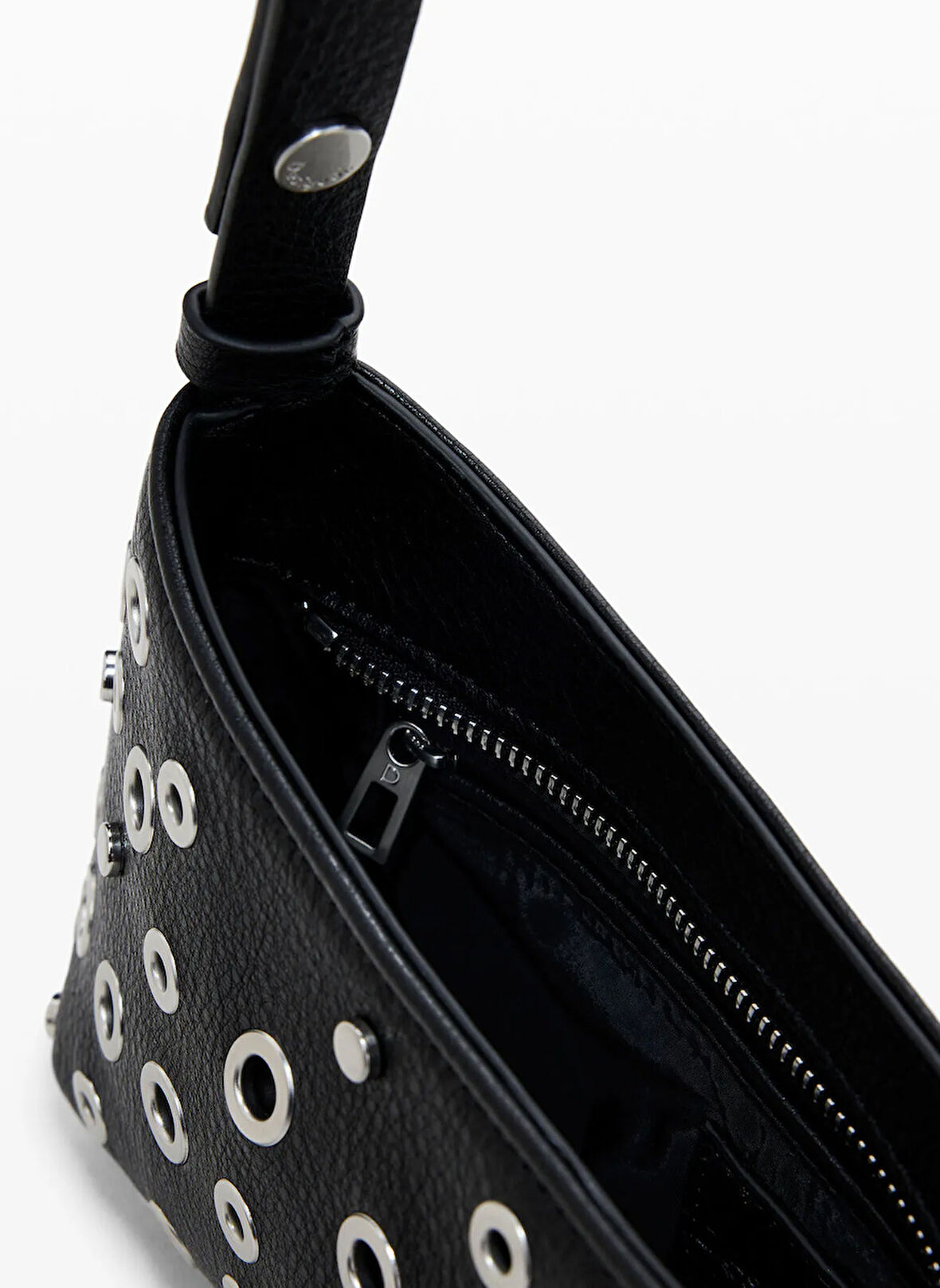 Siyah Kadın Omuz Çantası BAG_REBEL ALSACIA BLACK