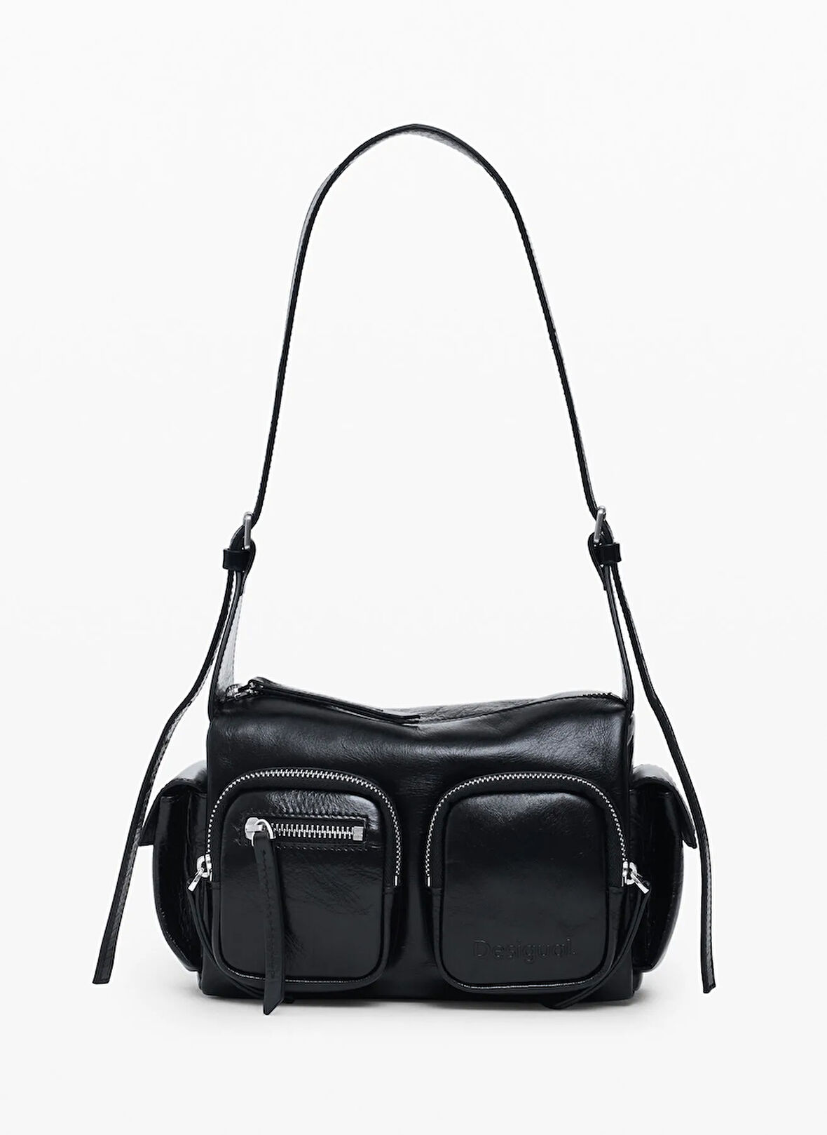 Desigual Deri Siyah Kadın Omuz Çantası BAG_SAOCO_HABANA MULTIPOCKET MINI