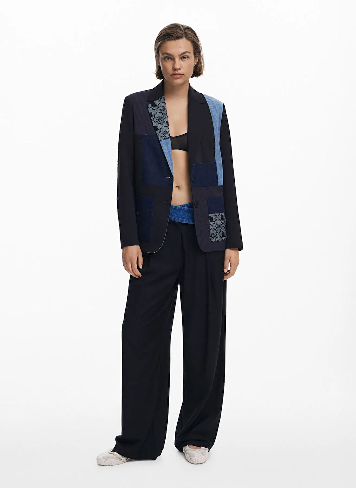 Desigual Siyah Kadın Blazer 25WWEW51