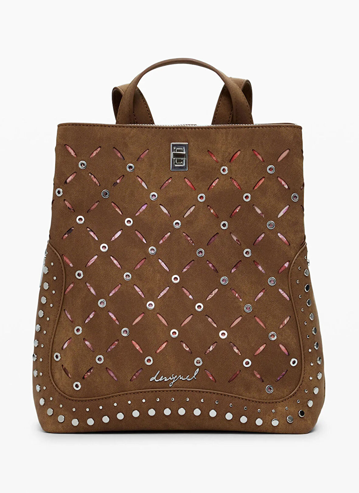 Desigual Kahve Kadın Sırt Çantası 25WAKP316011