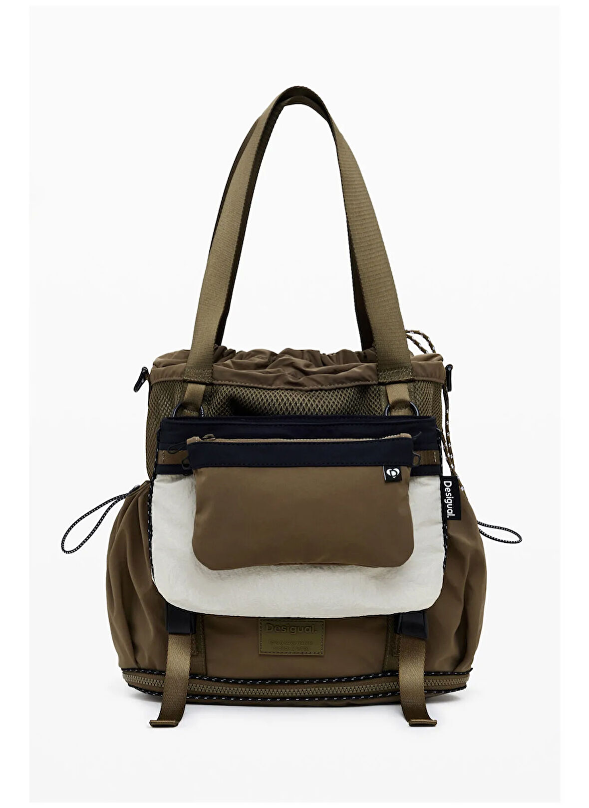 Desigual Haki Kadın Sırt Çantası 25WAKY104002