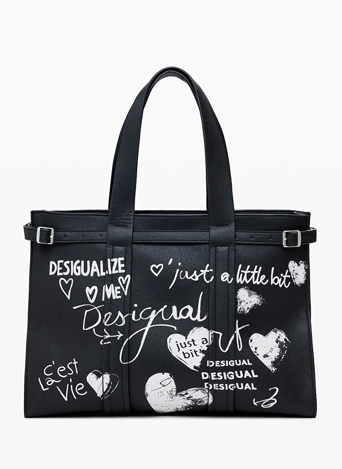 Desigual Siyah Kadın Omuz Çantası 25WAXPA52000