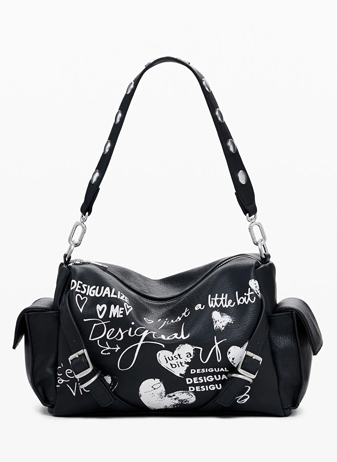 Desigual Siyah Kadın Omuz Çantası 25WAXPA62000