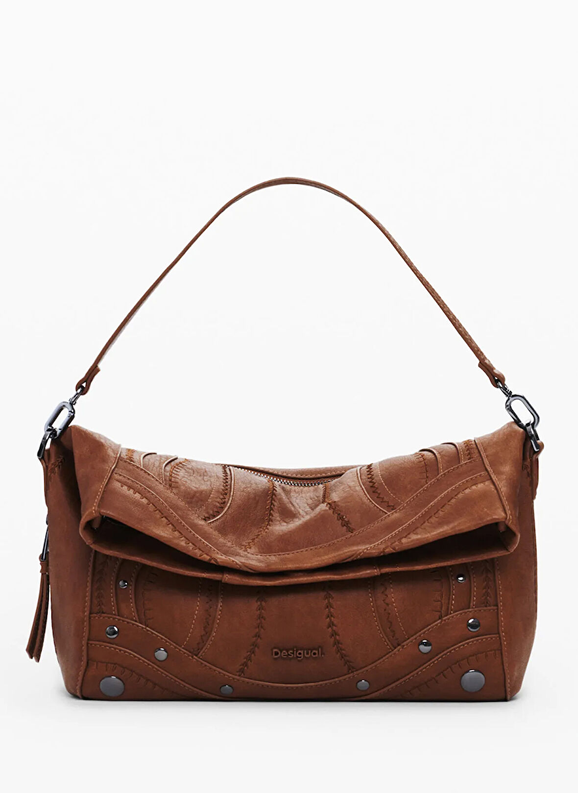 Desigual Kahve Kadın Omuz Çantası 25WAXPA86011