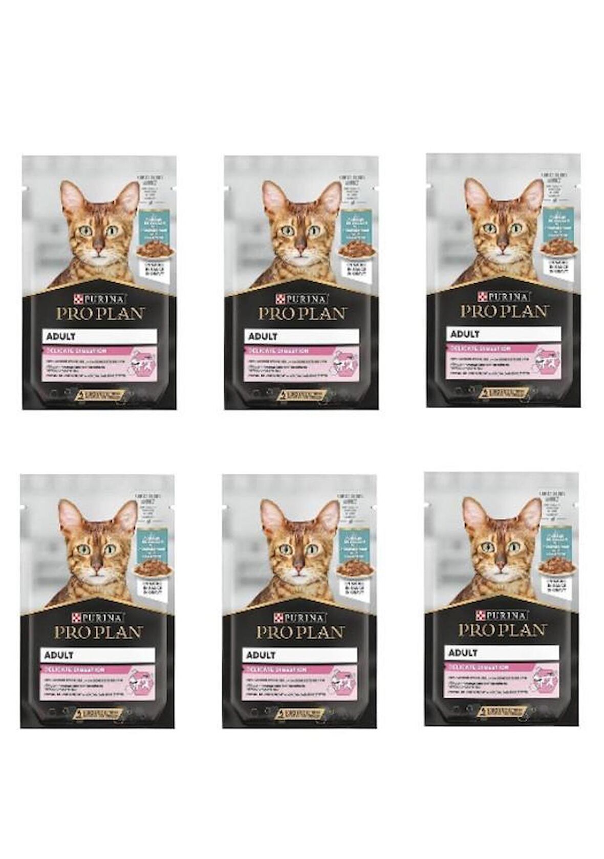 Pro Plan Pouch Delicate Okyanus Balıklı Yetişkin Kedi Konservesi 85 gr