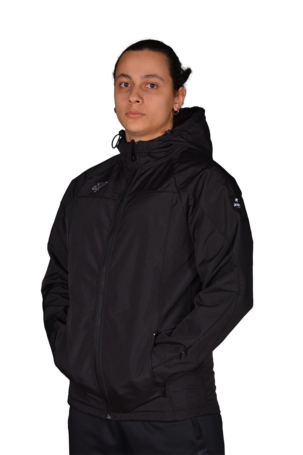 Joma EXPLORER SOFT SHELL - Erkek Siyah Spor Ceket - 102481.1001