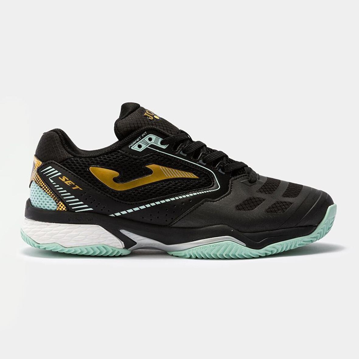 Joma T.Set 2201 Kadın Siyah Tenis Ayakkabısı