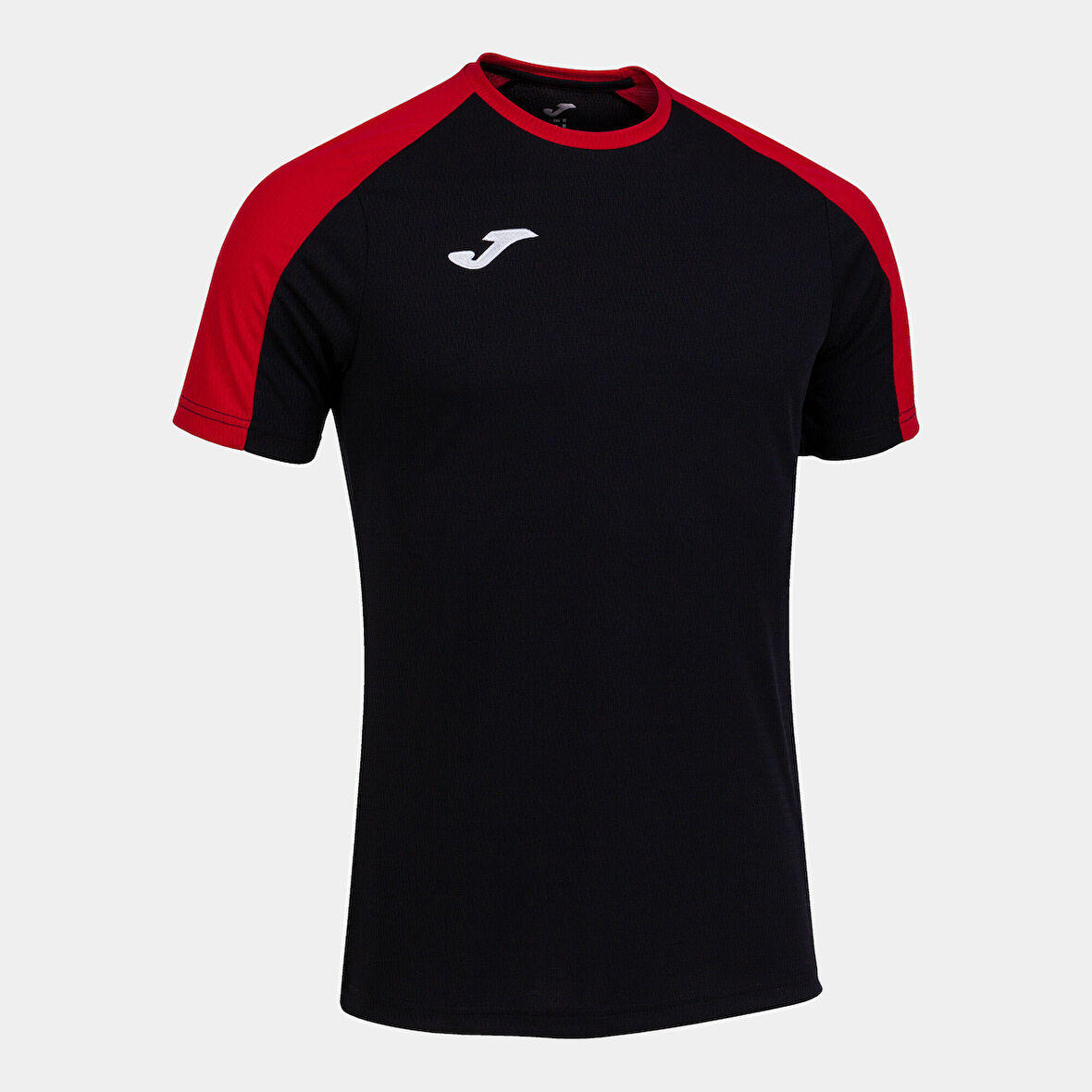 Joma Erkek Futbol Maç Forma Eco Championship Short Sleeve Black Red 102748.106