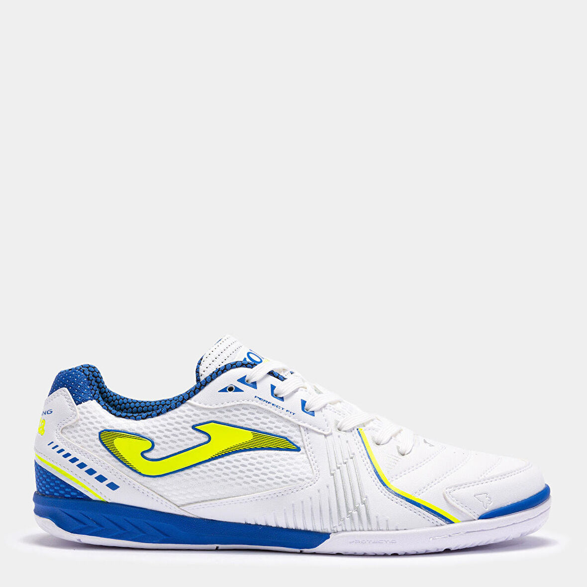 Joma Erkek Futsal Maç Ayakkabı Dribling 2302 White Blue Indoor Drıs2302In