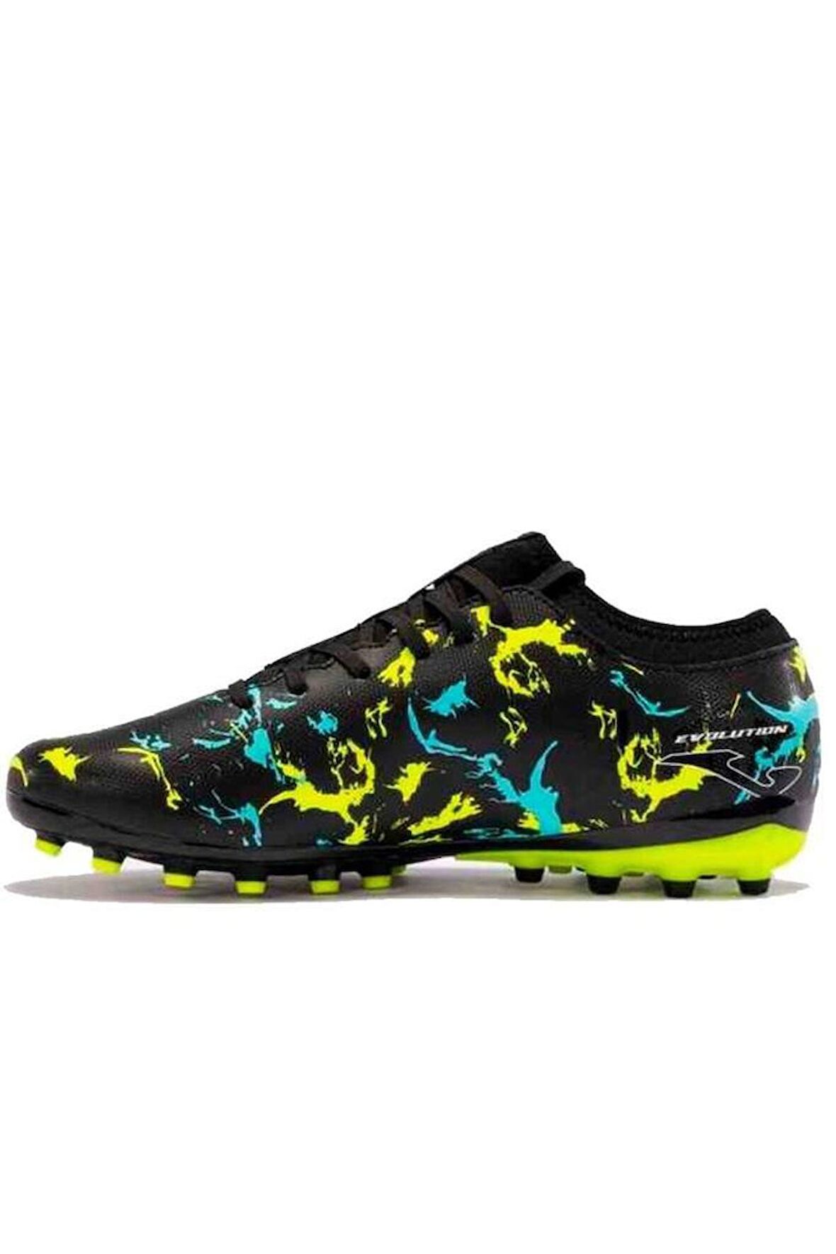 Joma Evolution 2301 EVOW2301AG Siyah/Sarı Erkek Halı Saha Ayakkabısı