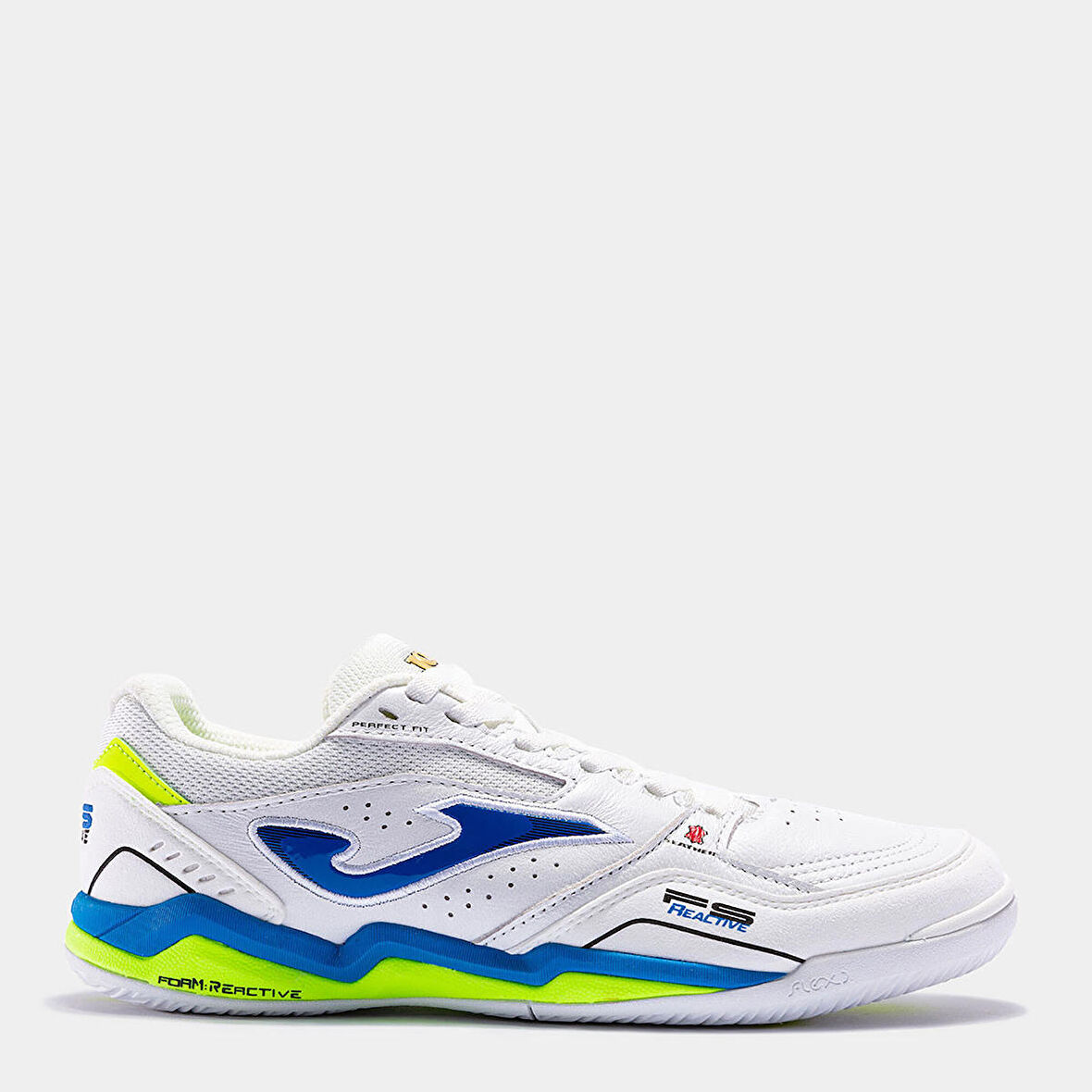 Joma Erkek Futsal Maç Ayakkabı Fs ReActive 2302 White Royal Indoor Fsw2302In