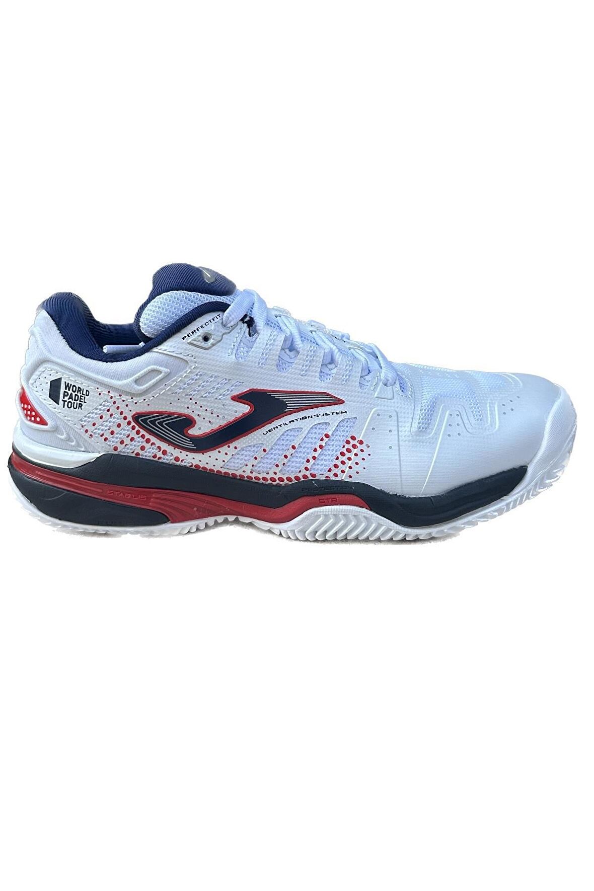 Joma Slam Junior 2302 Beyaz Çocuk Tenis Ayakkabısı