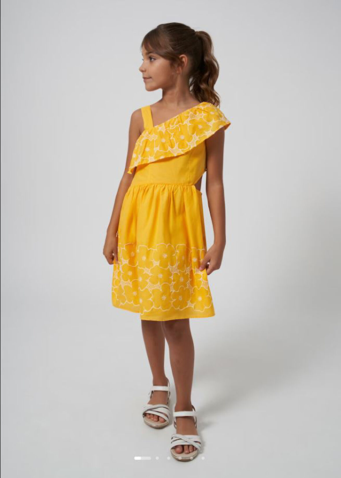 Mayoral kız çocuk yazlık elbise 6963