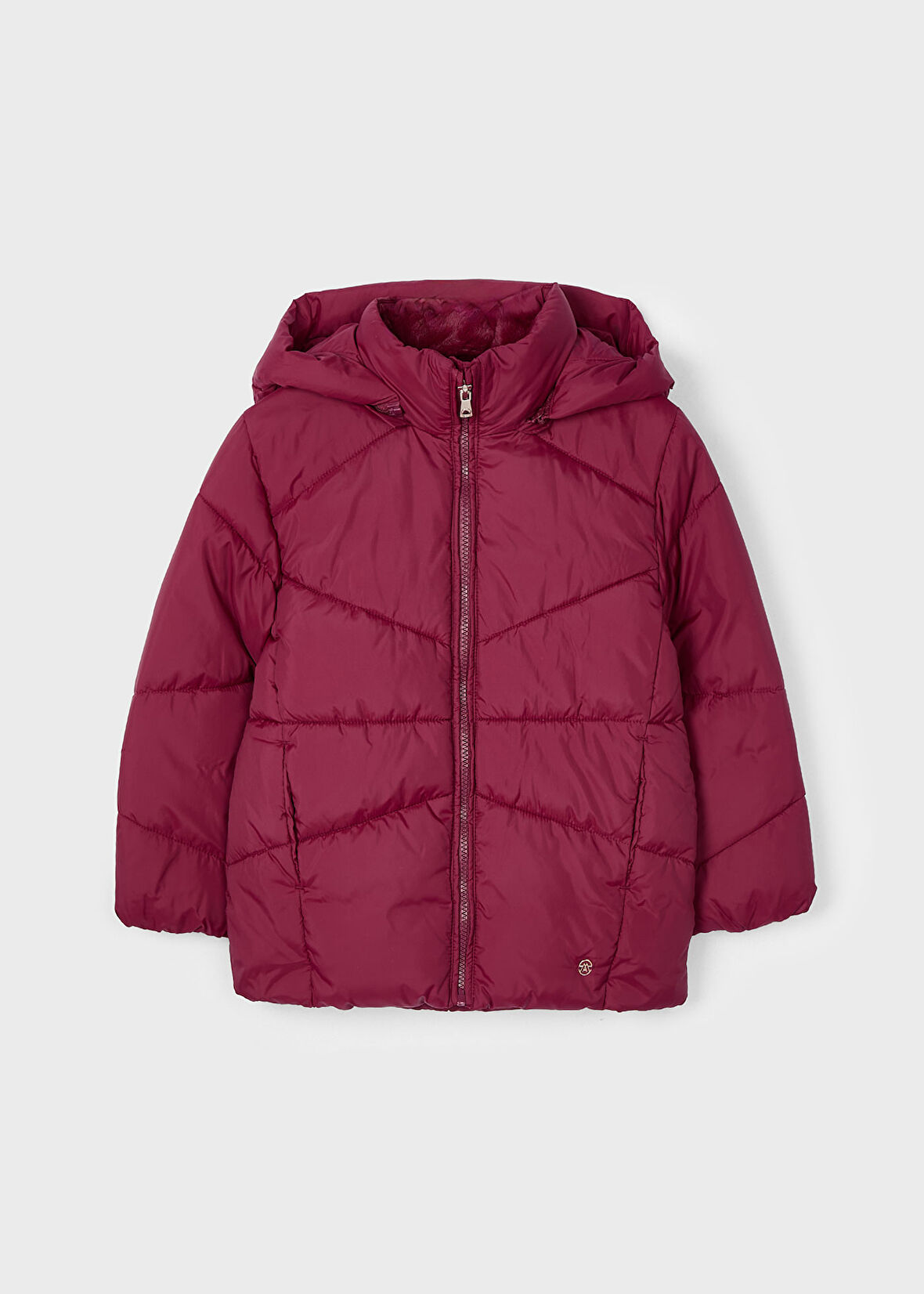 Kız Çocuk Şişme Mont - Bordo | 8 YAŞ
