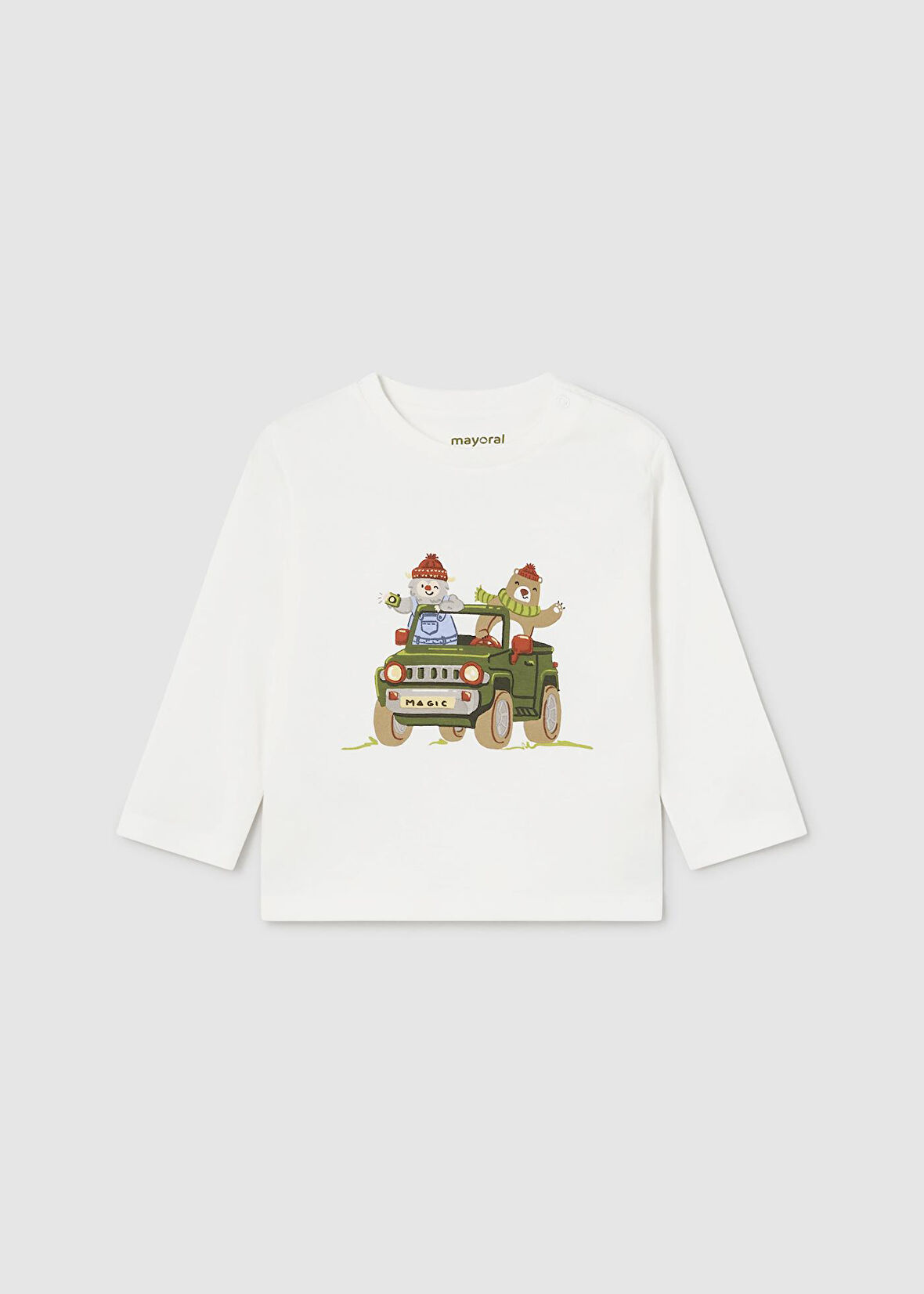 Mayoral Erkek Bebek Baskılı Sweatshirt