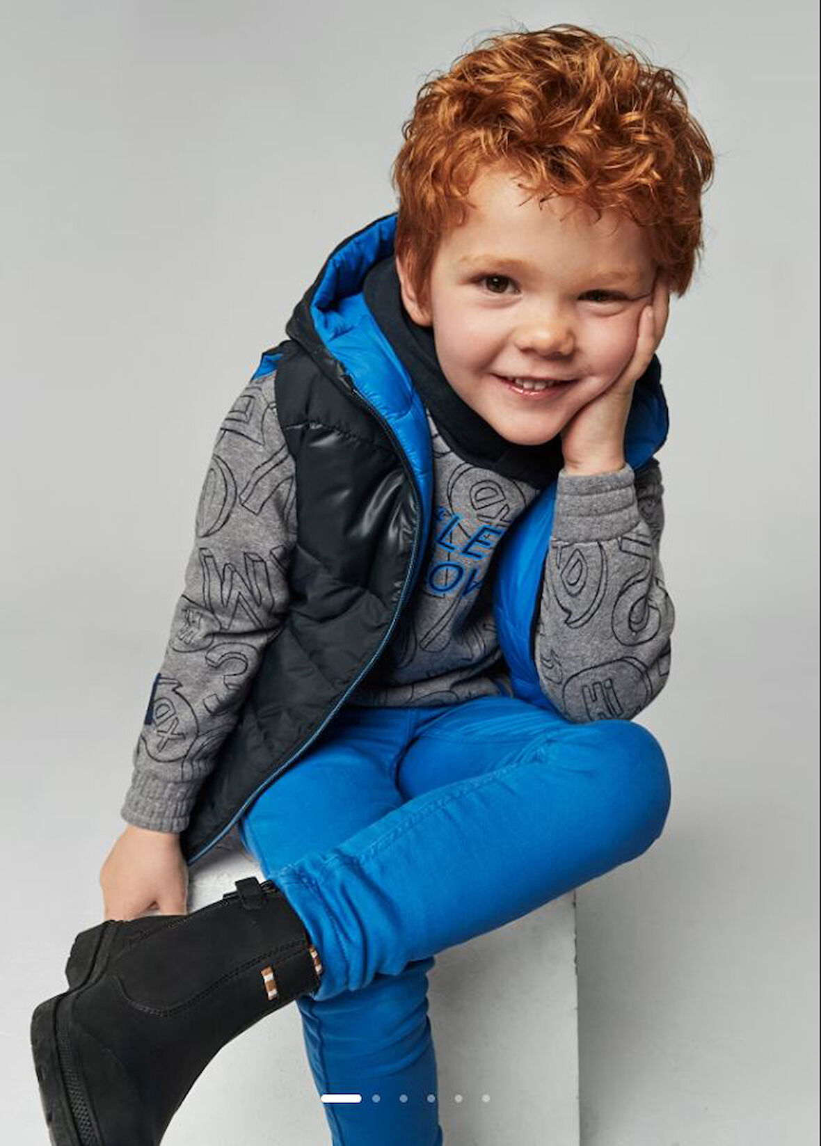 Mayoral erkek  çocuk  slim fit likralı pantolon 4539