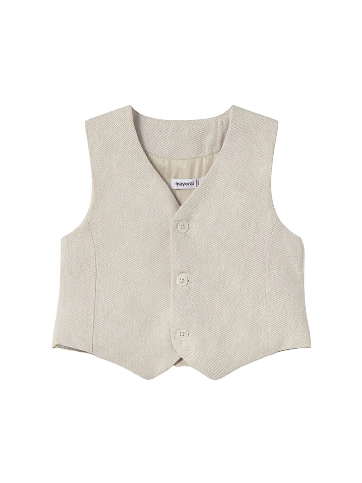 Mayoral Erkek Bebek Çizgili Keten Yelek 1303