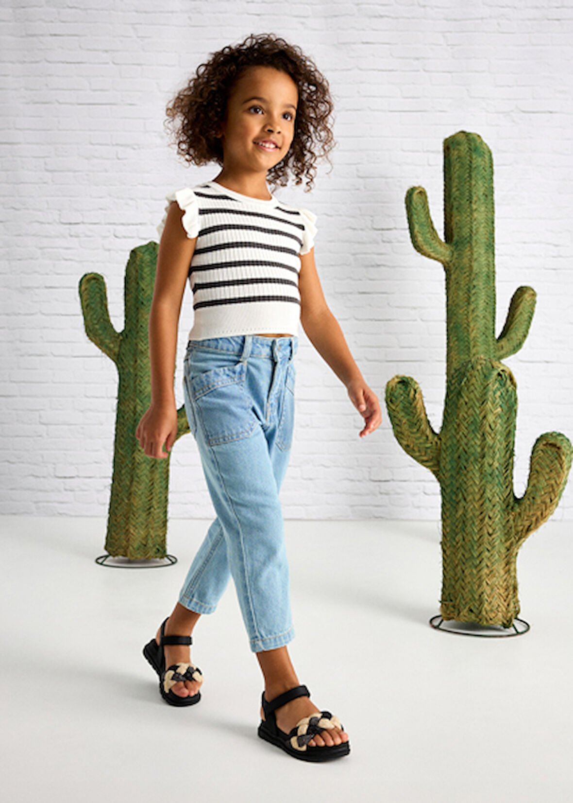 Mayoral Kız Çocuk Kot Pantolon 3554