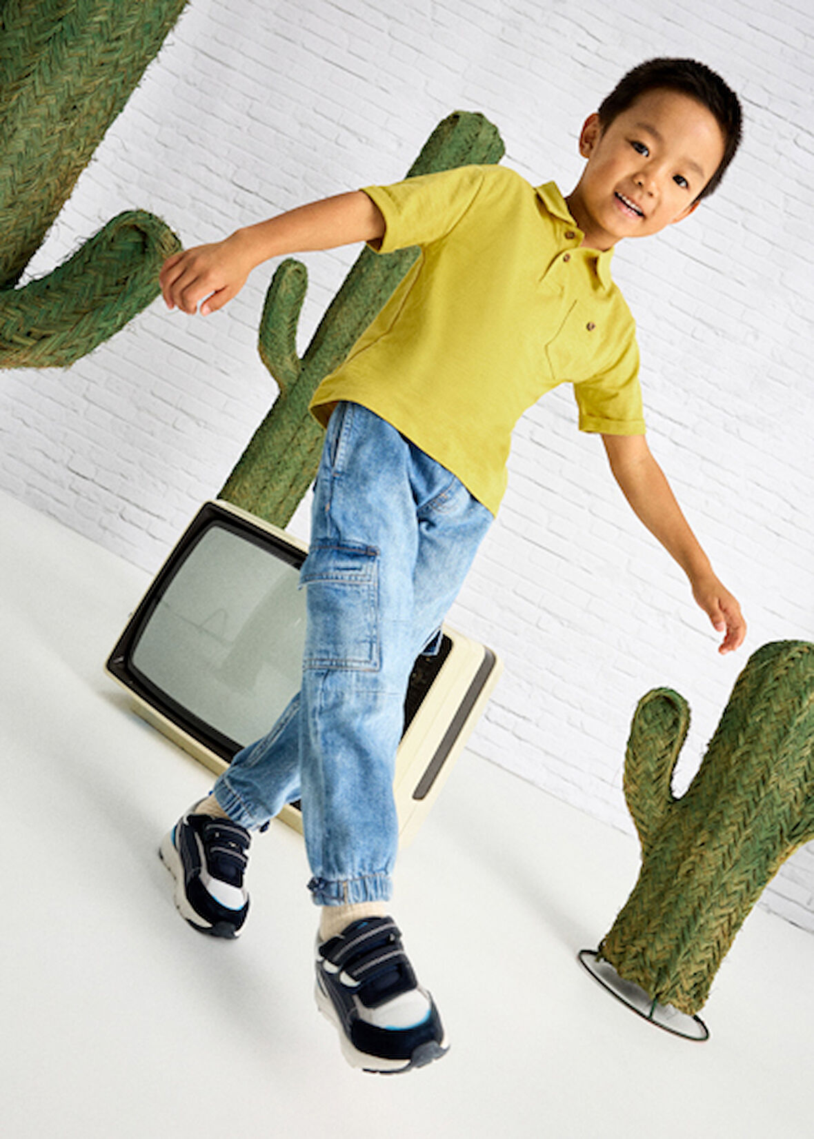 Mayoral Unisex Geniş Paça Kargo Pantolon 3573