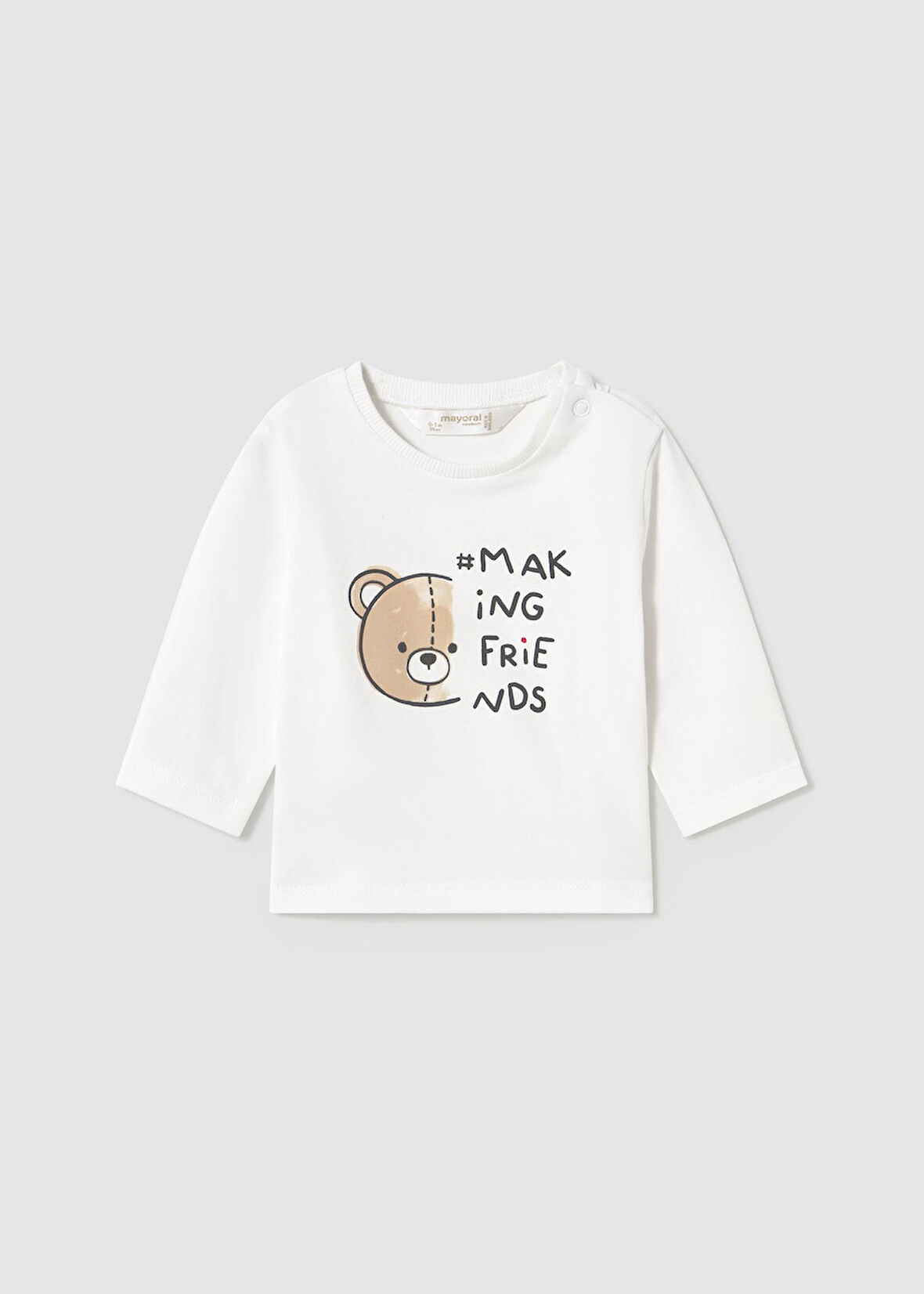 Mayoral Erkek Bebek Baskılı Sweatshirt