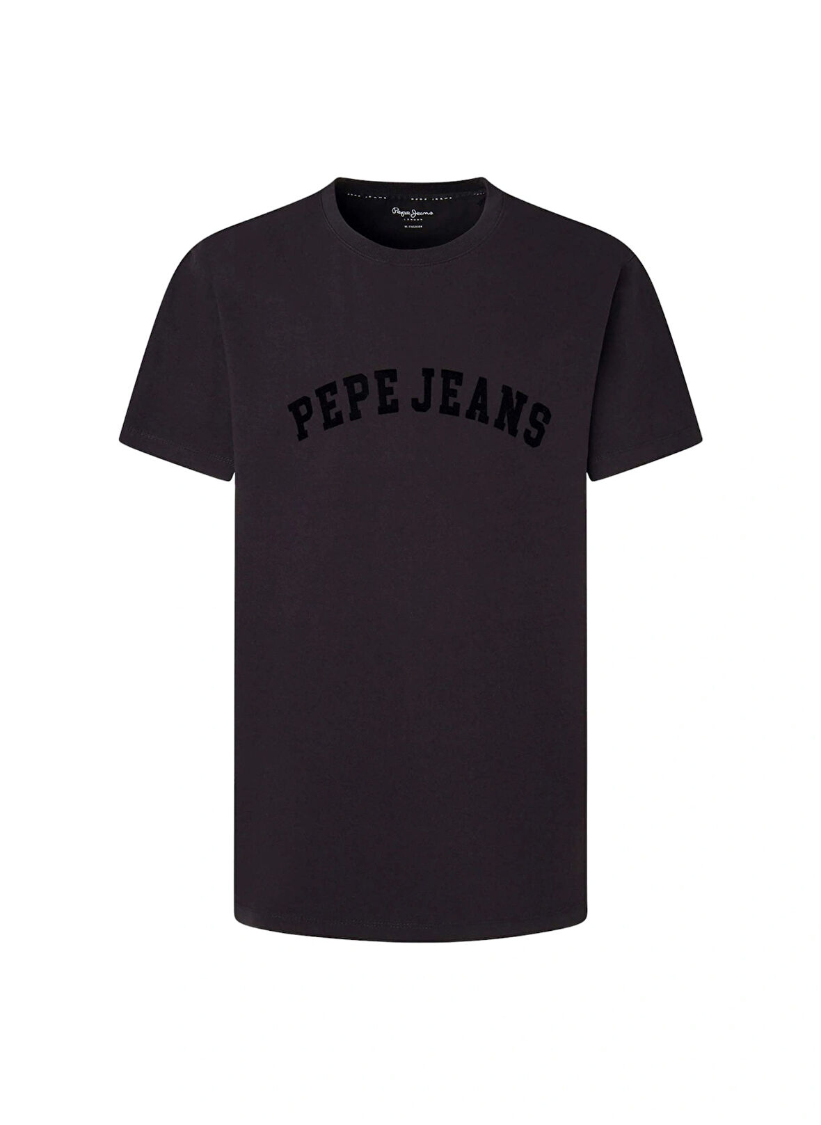 Pepe Jeans Bisiklet Yaka Baskılı Siyah Erkek T-Shirt PM509224 999 CHENDLER